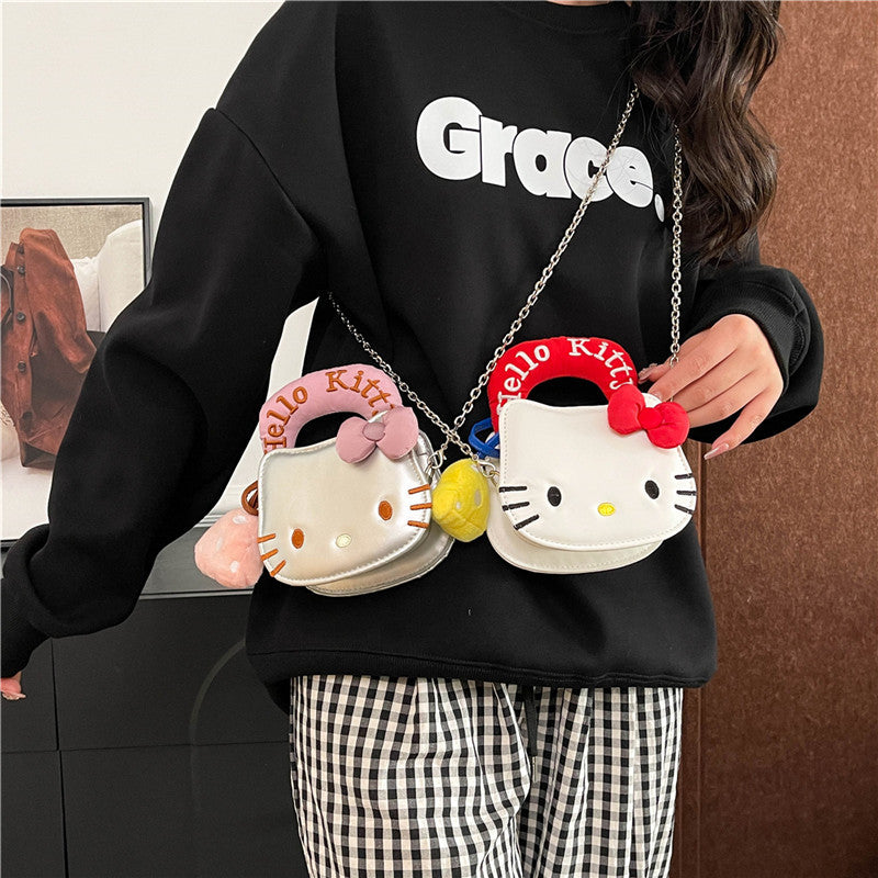 ✨ Hello Kitty Mini Shoulder Bag with Keycharm ✨
