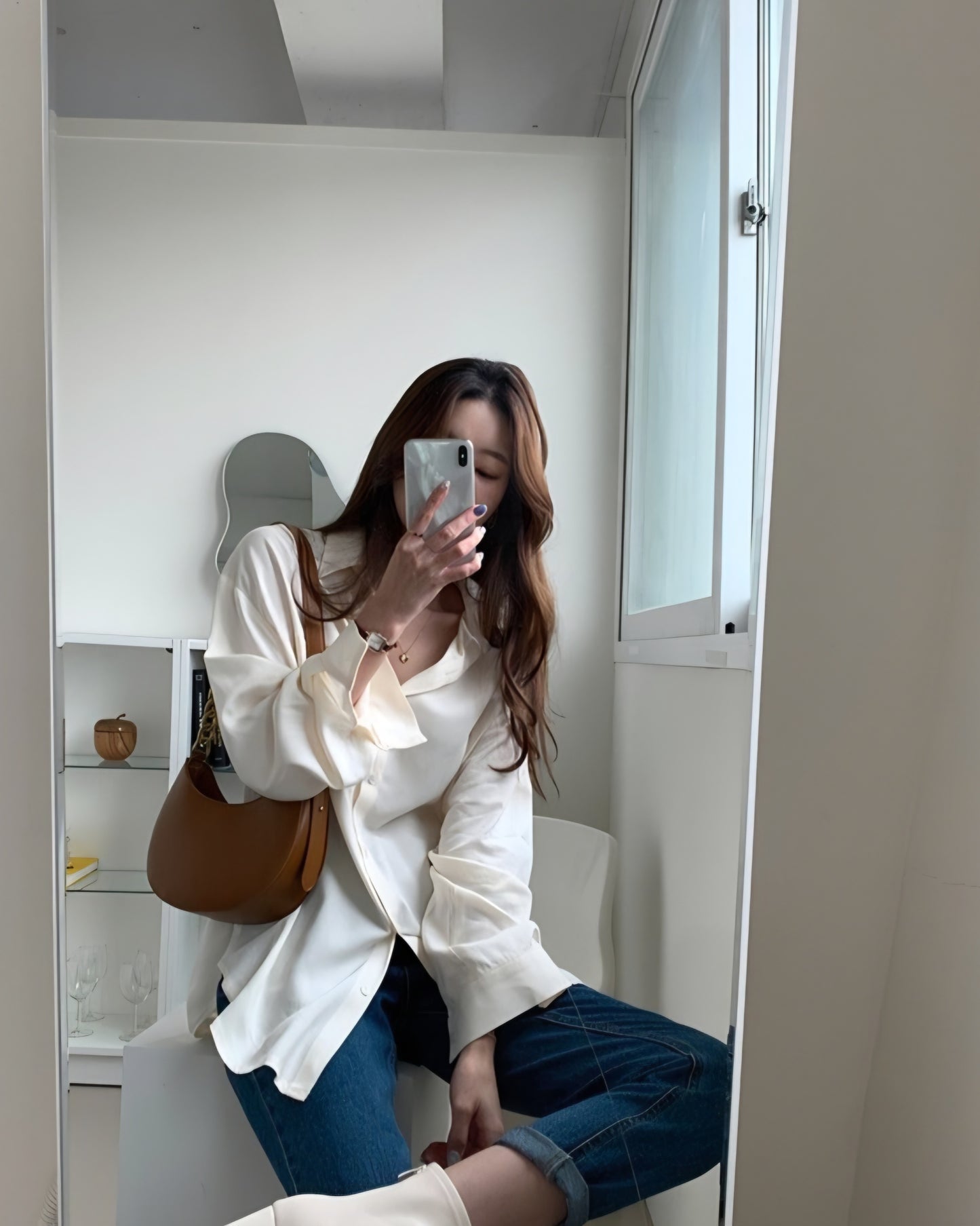 The Everyday Crescent Carry Handbag Sling Bag