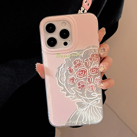 🌹 Blooming Girl Aesthetic iPhone Case