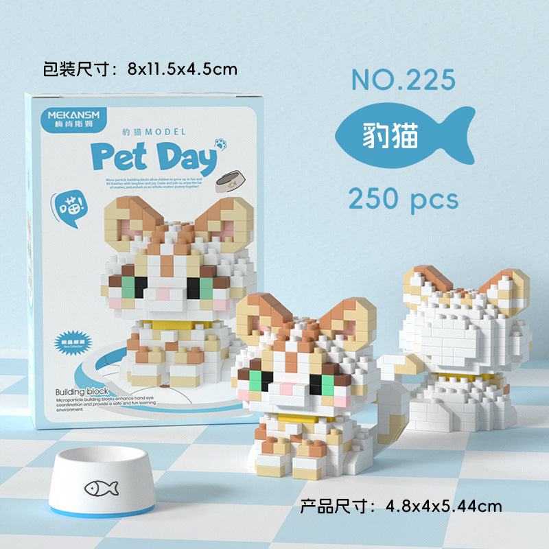 Mekansm Pet Day Dogs and Cats  Mini Building Blocks Lego Bricks