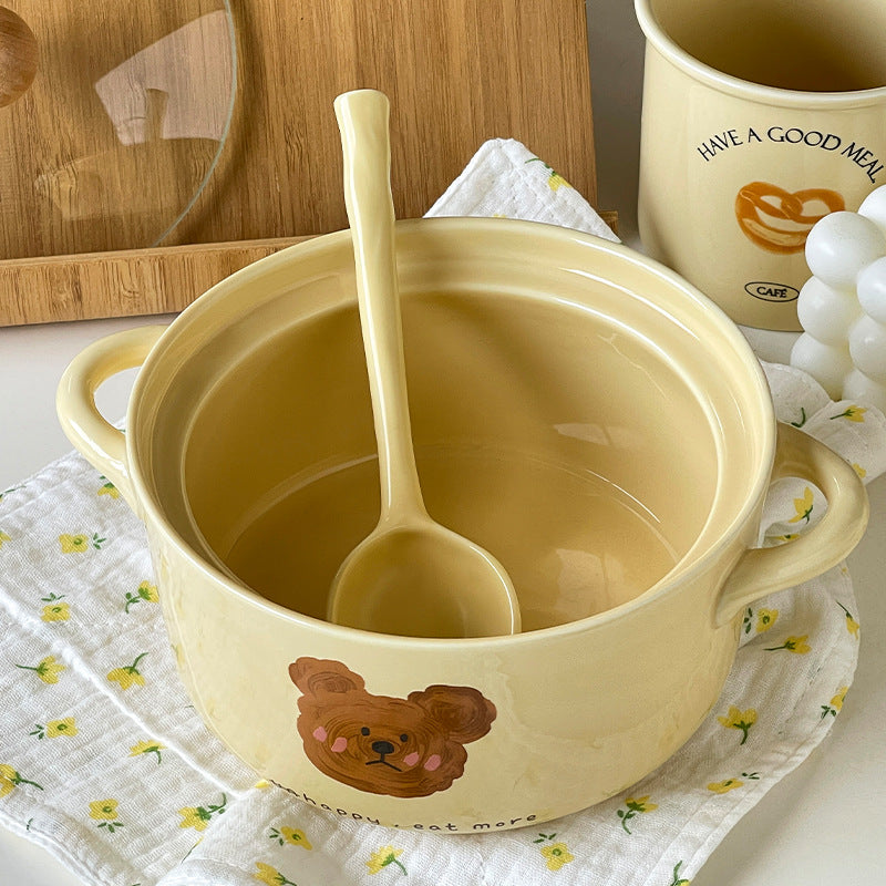 🍜 Happy Bear Ramen Pot Bowl