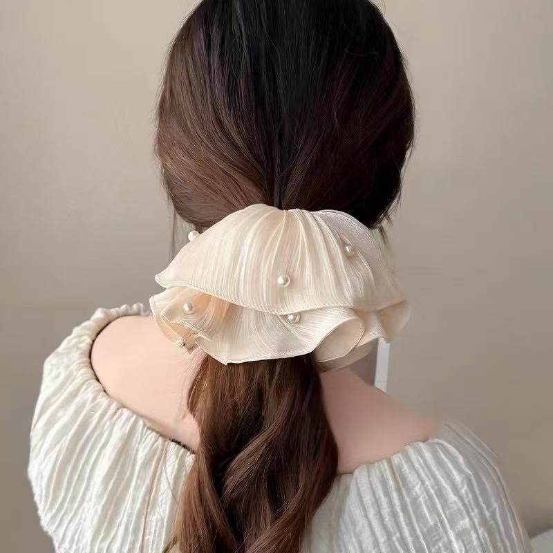 Pearl Bloom Luxe XXL Scrunchie