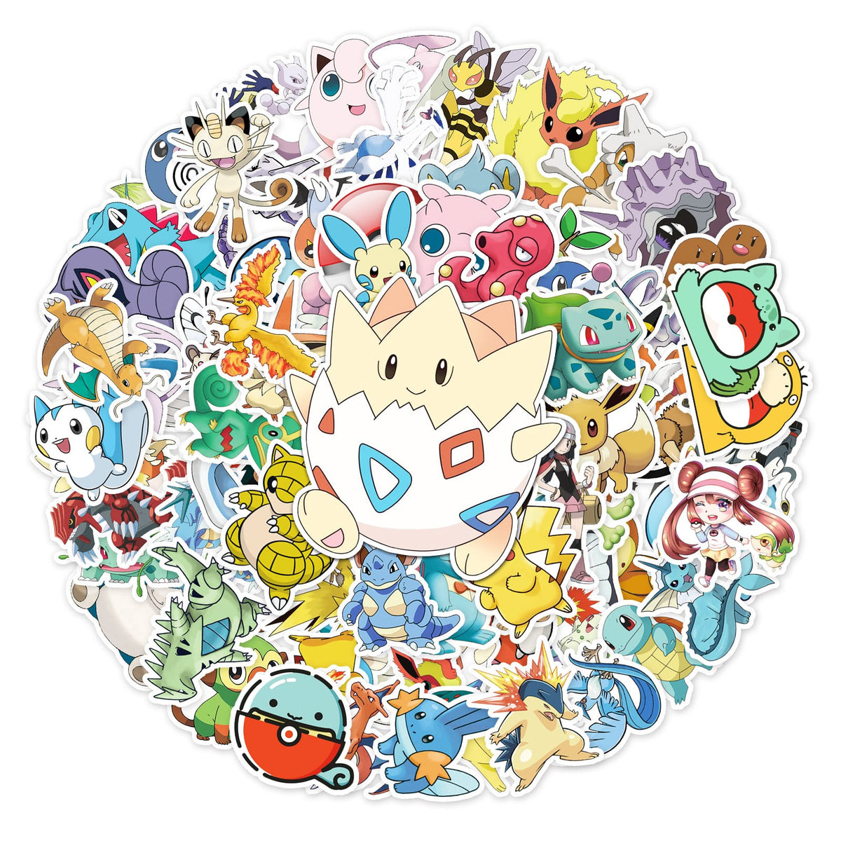 PS23 🧸 Pokemon 100-Piece Sticker Pack