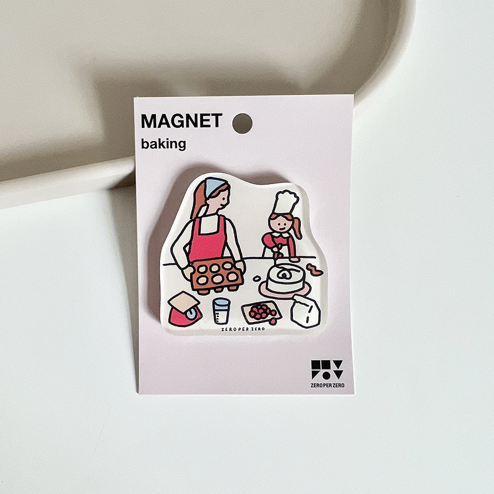 Tiny Tales Acrylic Magnets Mothers Day