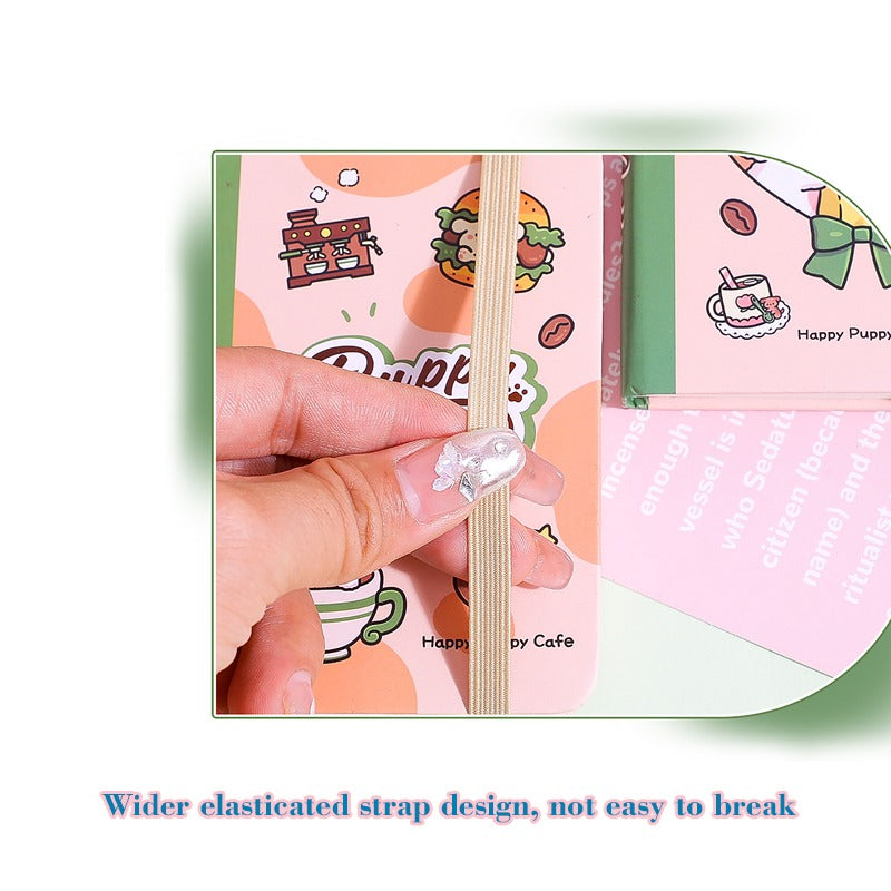 Kawaii Puppy Love A7 Notebook Journal Diary
