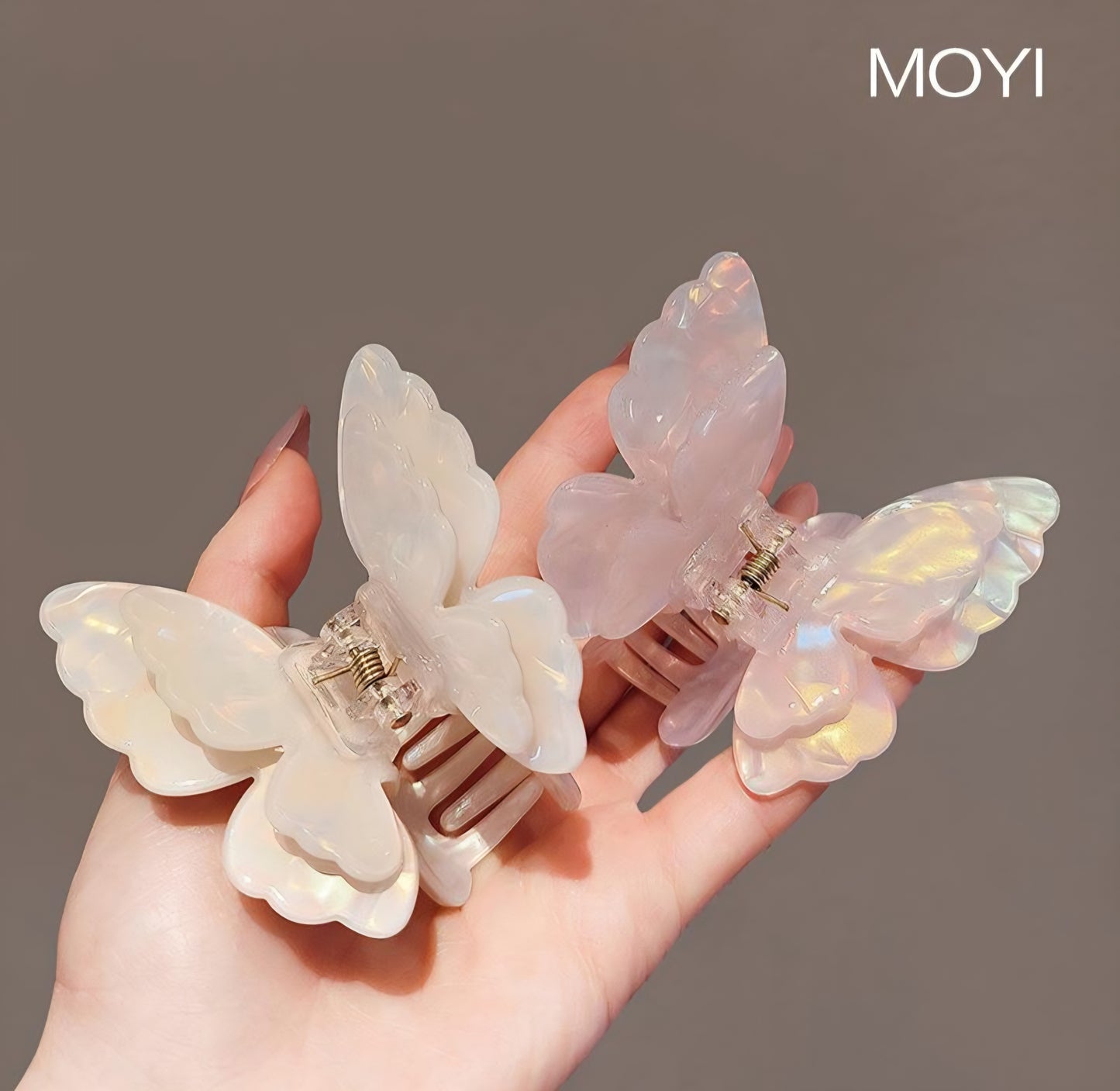 Aurora Butterfly Hair Claw Clip Clutcher 🦋✨