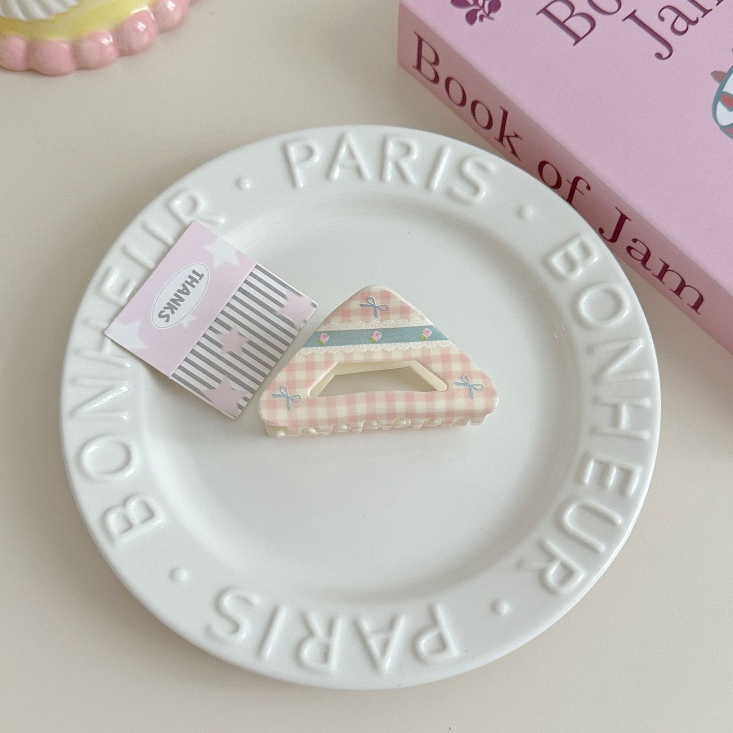 Pastel Kawaii Bow & Floral Hair Claw Clips Clutcher