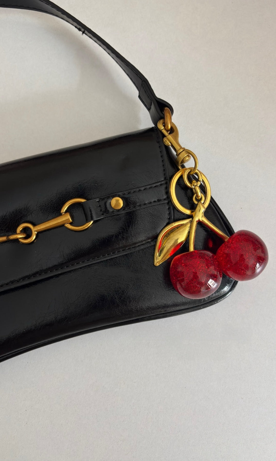 Cherry Bag Keychain Keycharm