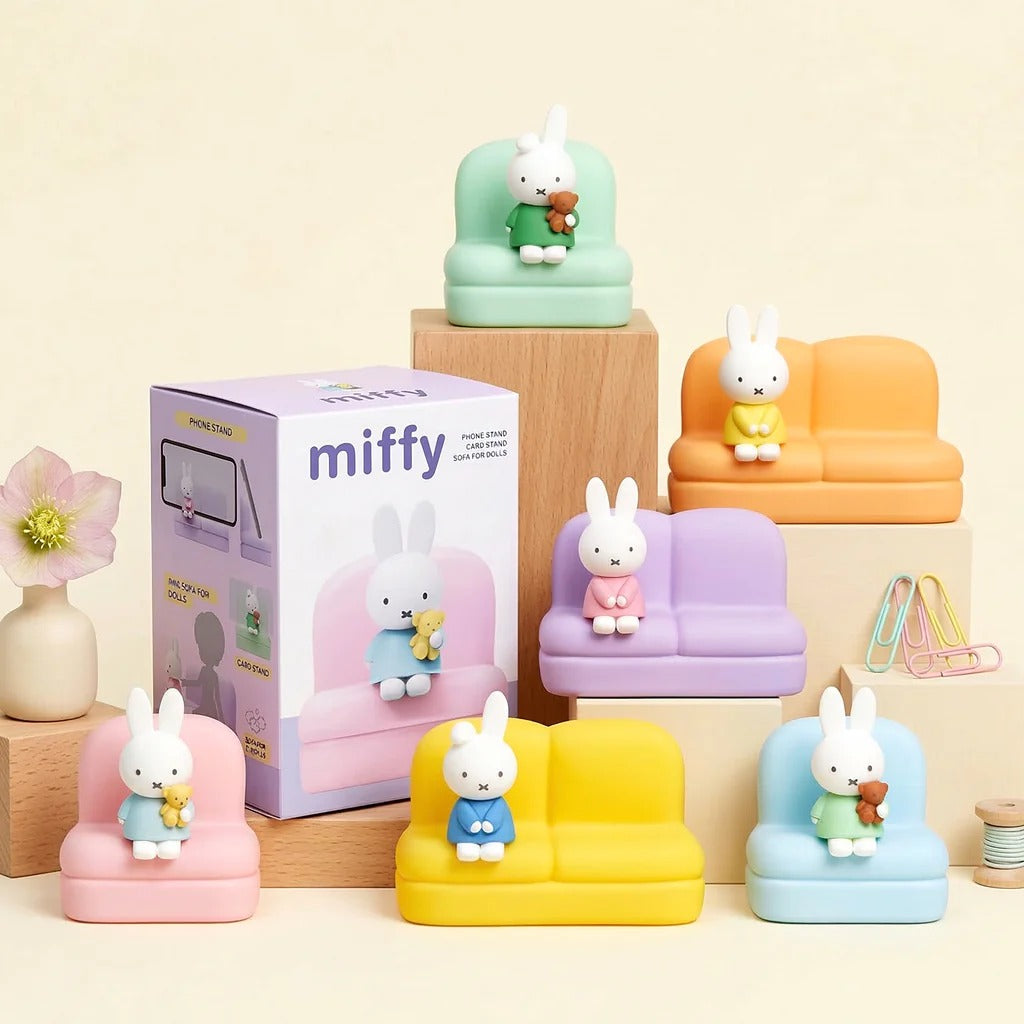 Official Miffy Sofa Phone Stand Blind Box