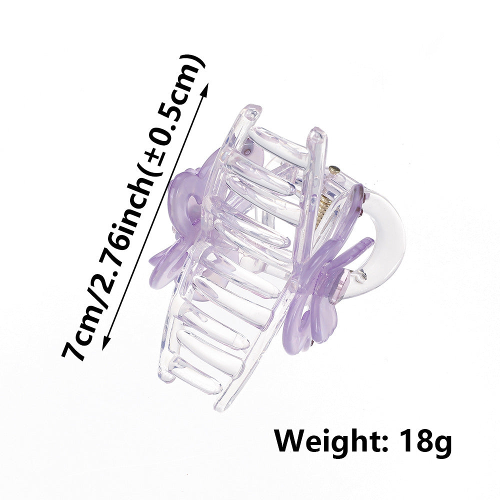 Premium Stone Hair Claw Clips Clutchers