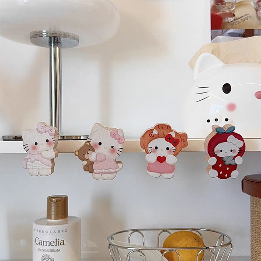 Sanrio Hello Kitty Premium Wooden Wall Hooks
