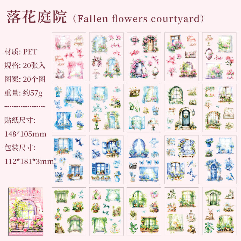 Whispers of Seasons Stickers Collection Book