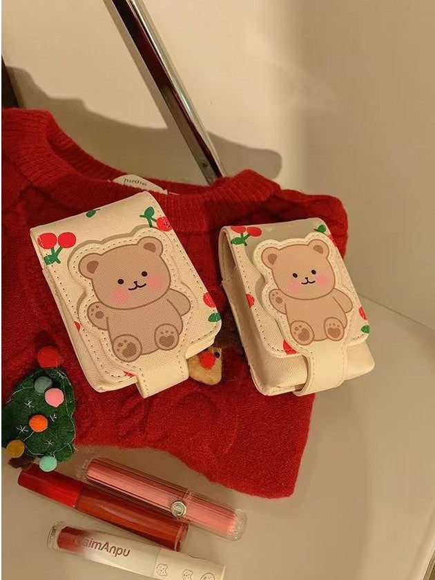 Cherry Bear Lipstick Case