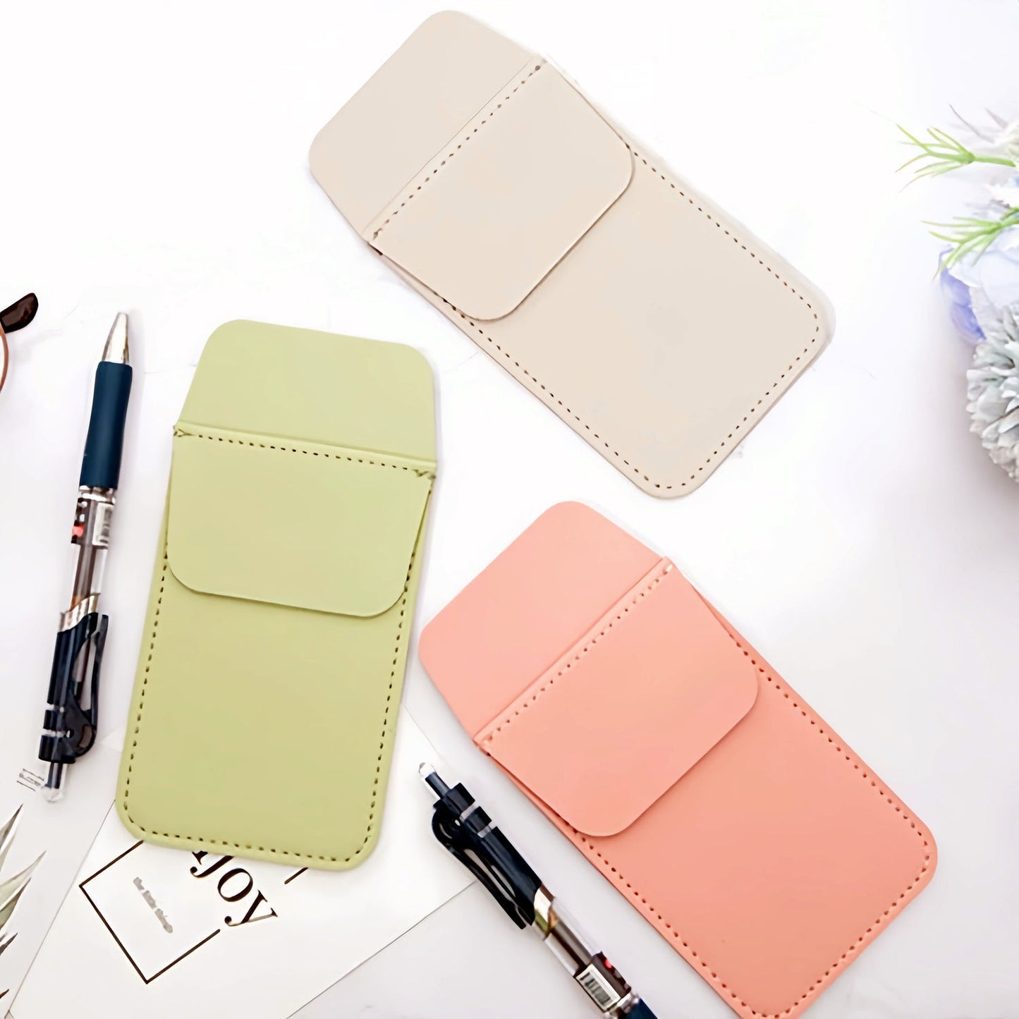 Pastel Pocket Pen Pouch / Pen Case