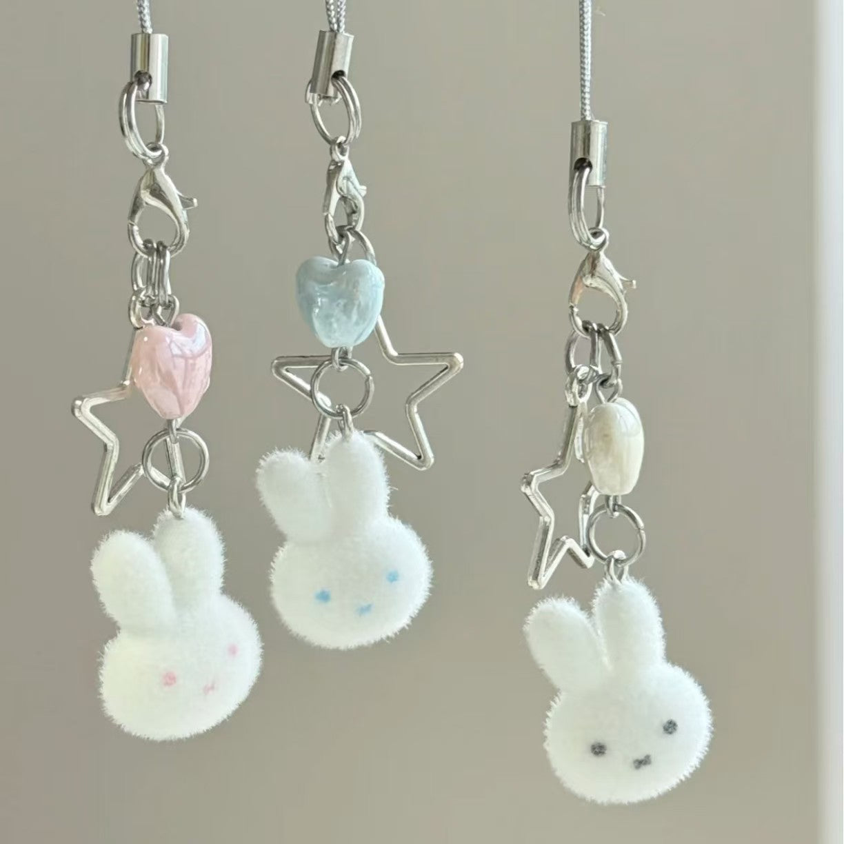 Starry Miffy Charm Keychain ✨☁️