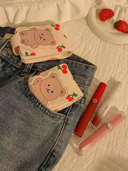 Cherry Bear Lipstick Case