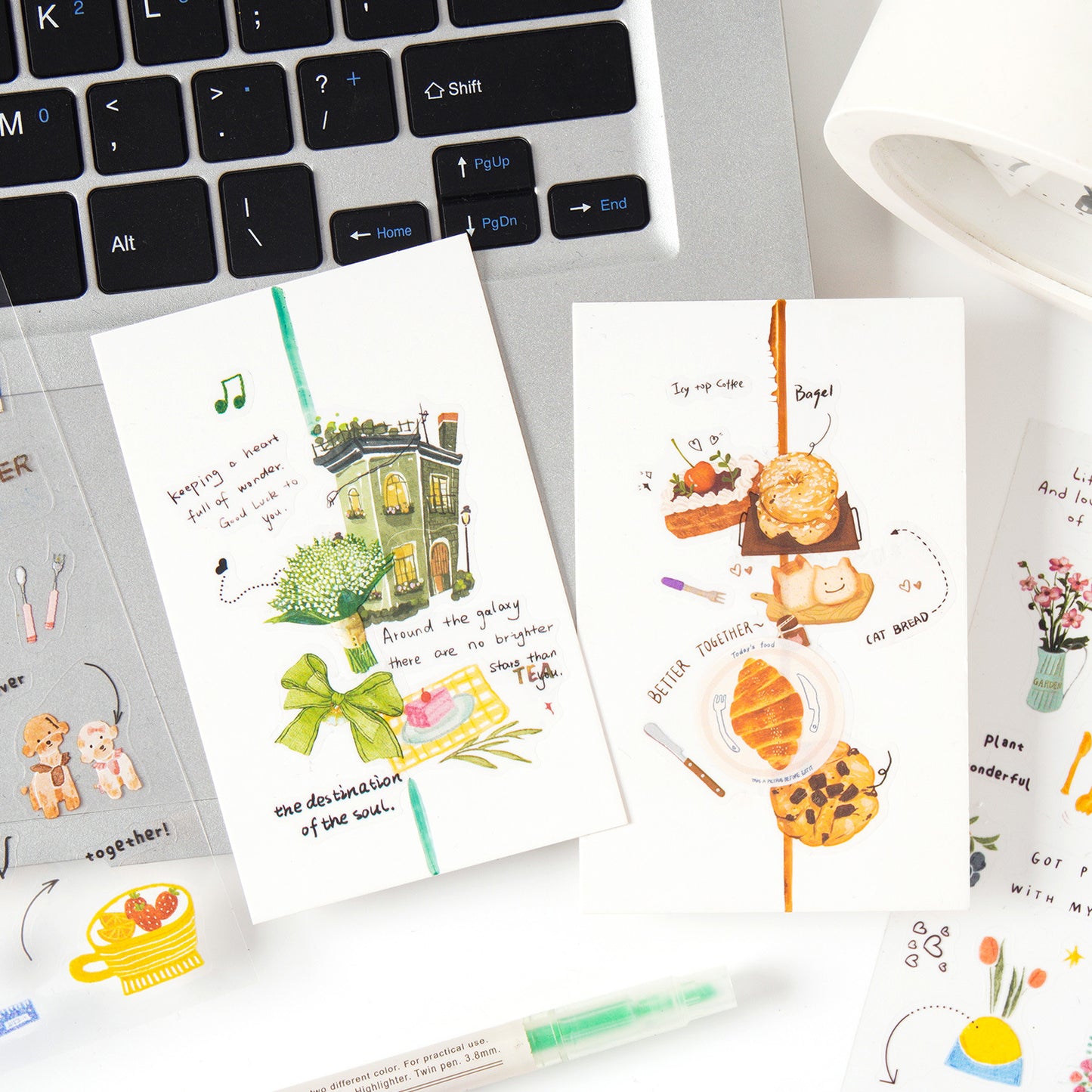 Little Life Doodles PET Sticker Pack – 6 Sheets