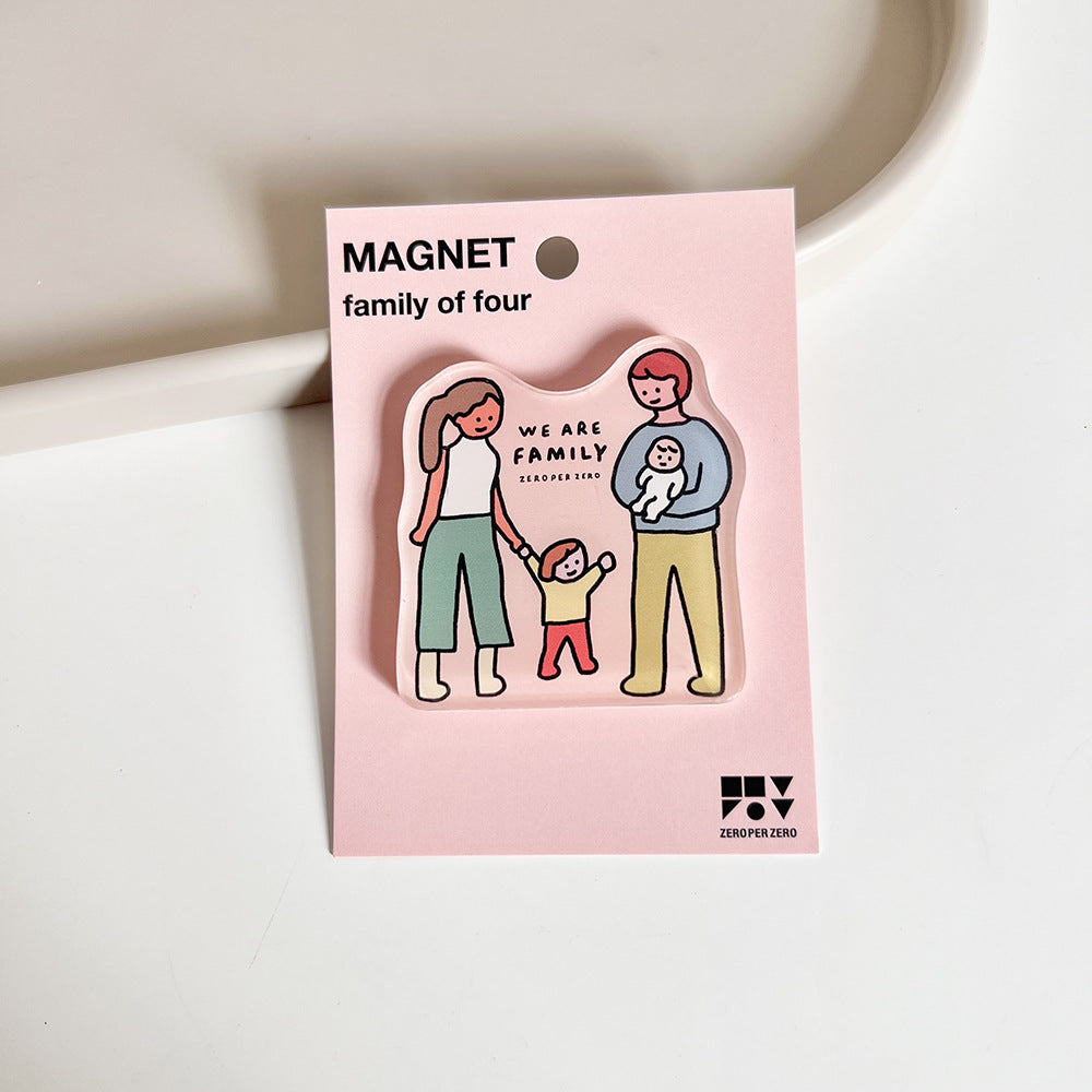 Tiny Tales Acrylic Magnets Mothers Day