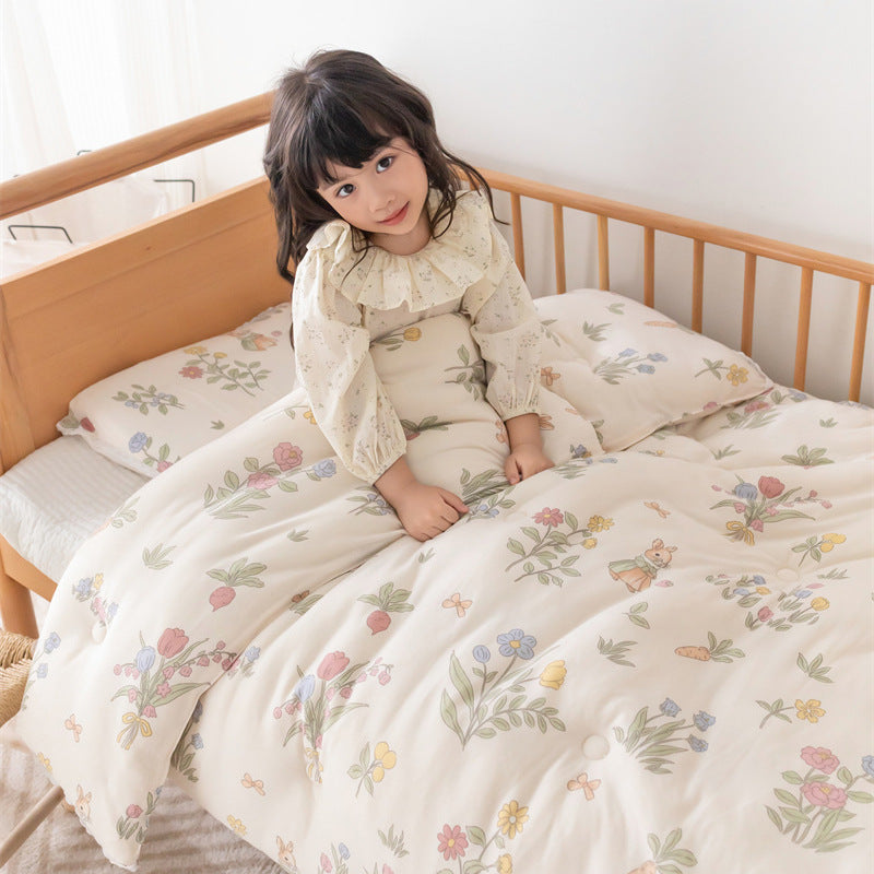 Dreamy Bunny Garden Kids / Adults Jumbo Comforter