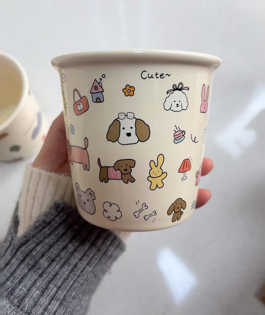 🐶 Doodle Paws Ceramic Mug