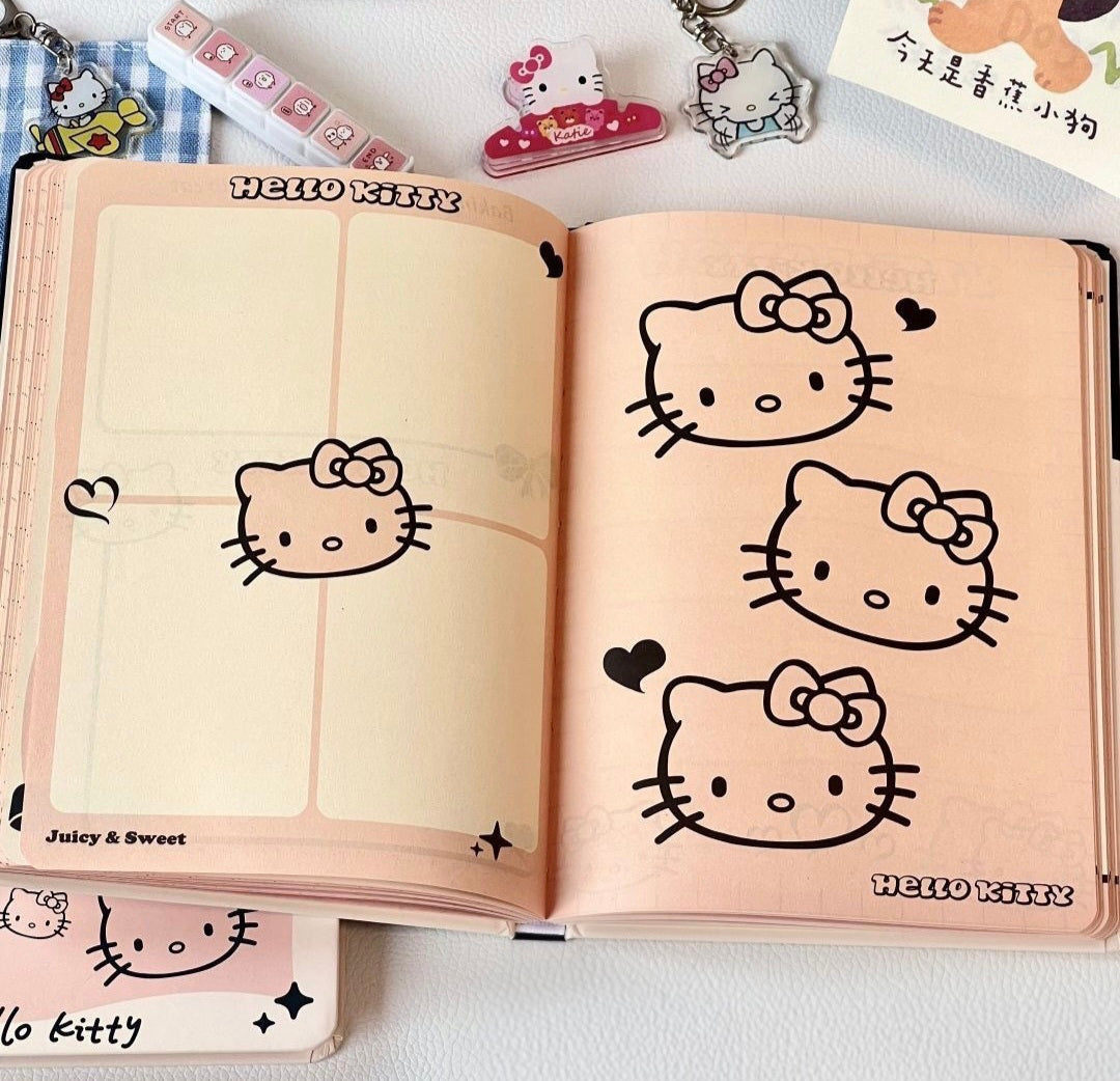 Blush and Bows Hello Kitty A5 Notebook / Journal / Diary
