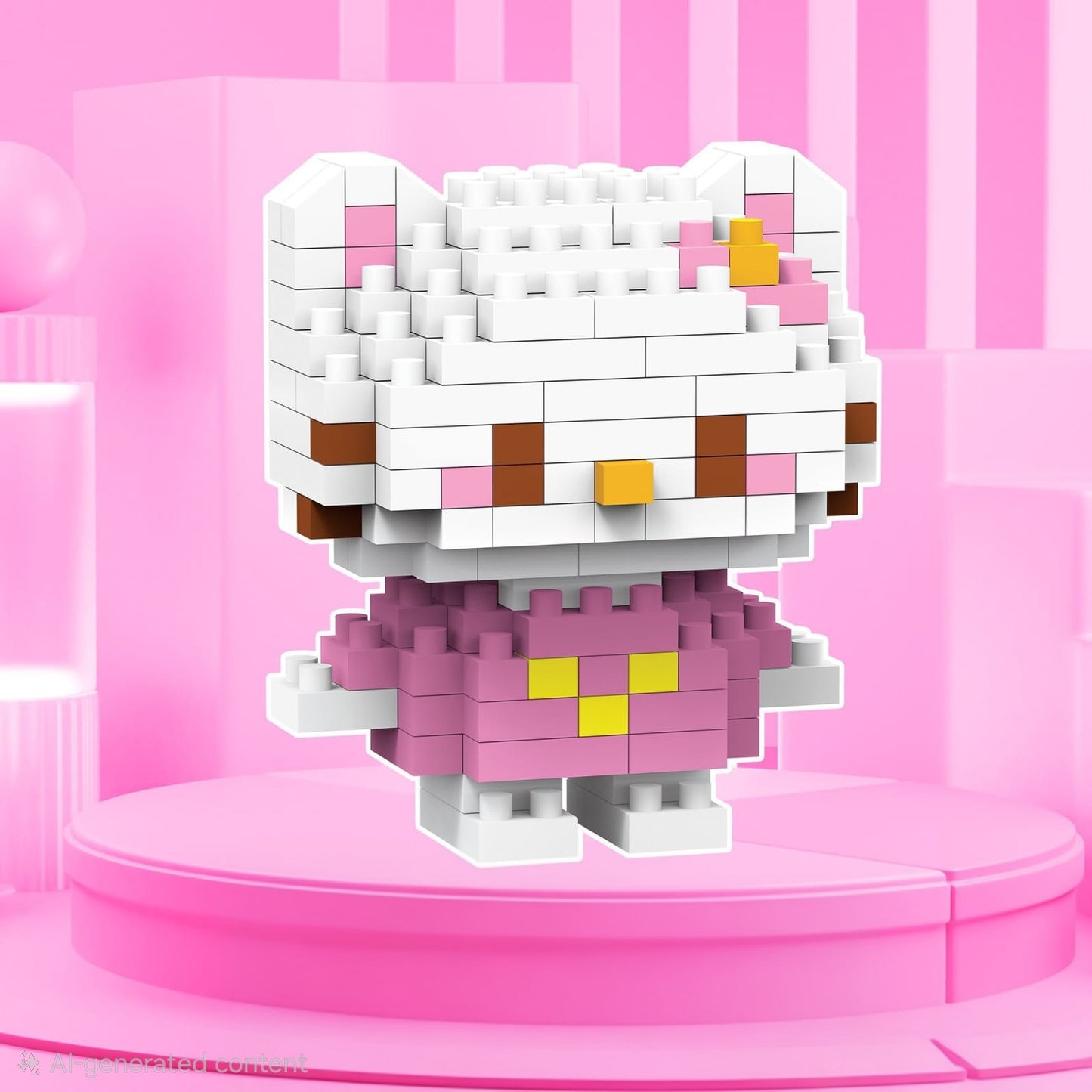 Sanrio Disney Princess Pokémon Building Blocks