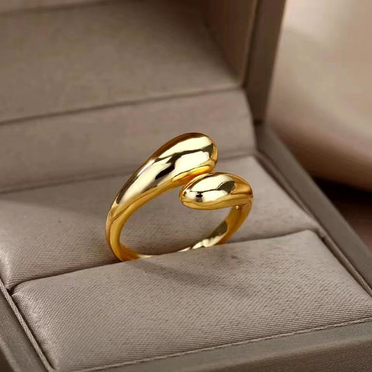 MM2 Chunky Adjustable Gold Ring