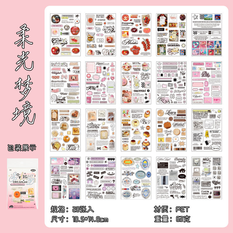 Spotlight Dreamland PET Sticker Book ✨📔
