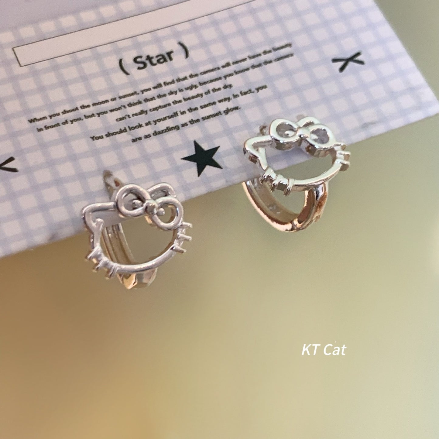 Hello Kitty Earrings Studs