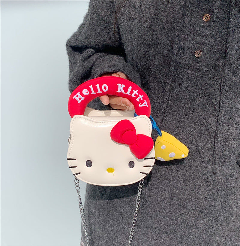 ✨ Hello Kitty Mini Shoulder Bag with Keycharm ✨