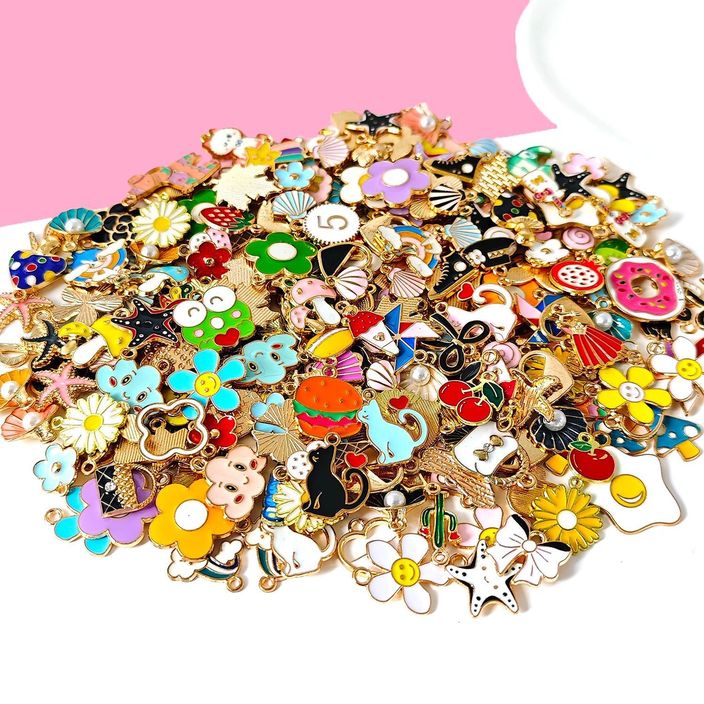 Cute Kawaii Metal Charms