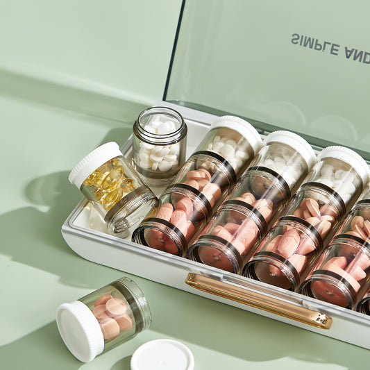 ✨ Neat ‘n’ Tidy Pill & Supplement Organizer ✨ Multipurpose Travel Medicine Jewellery