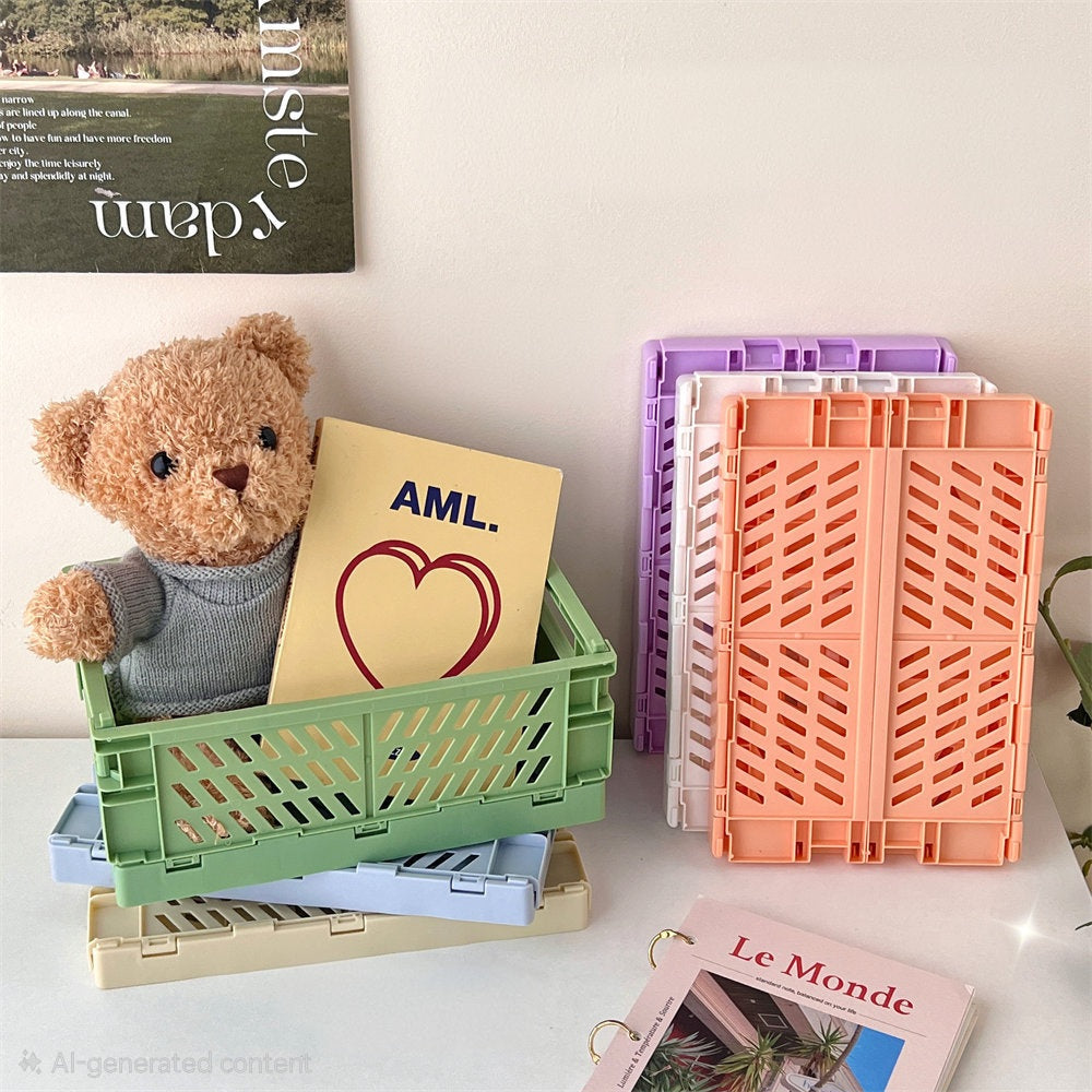 Stackable Crates Organiser Desk Table