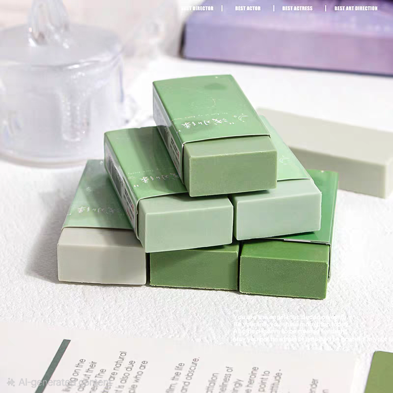 Set of 6 Pastel Dream Erasers Set 🌈