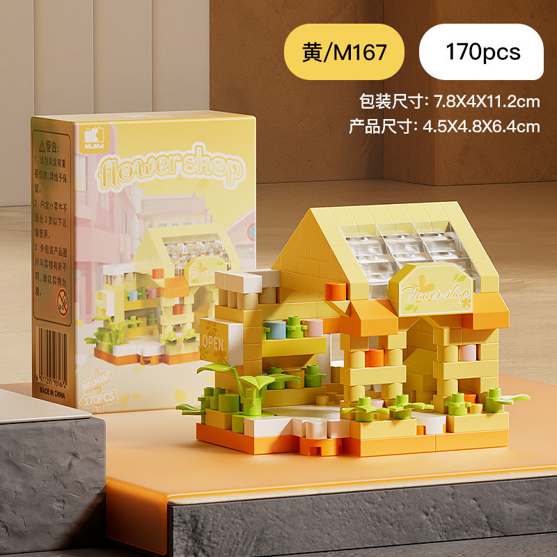 Flower Shop Mini Building Blocks Lego Collectibles Bricks