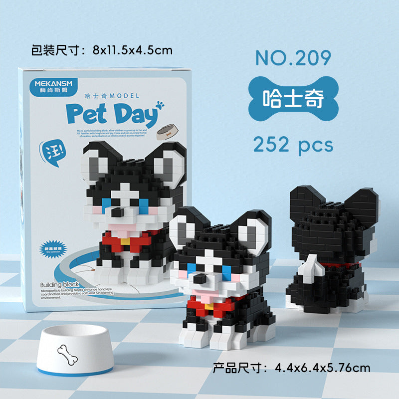 Mekansm Pet Day Dogs and Cats  Mini Building Blocks Lego Bricks