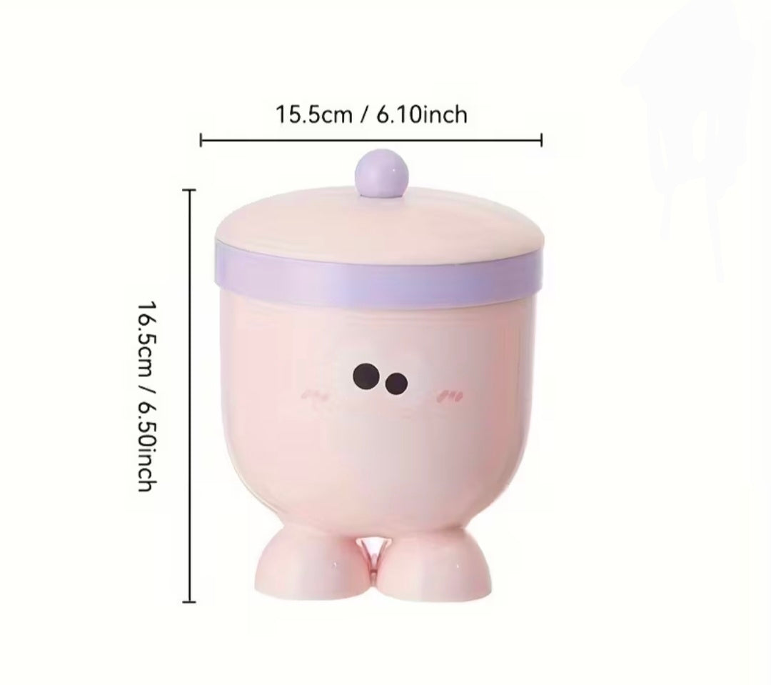 👀 Cutie-Pie Jumbo Storage Organisers Desk Trashbin Dustbin