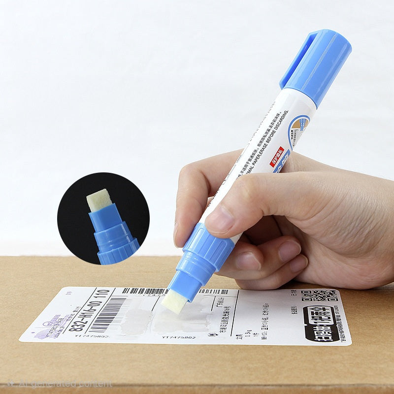Label Erase Magic Pen Thermal Paper Eraser