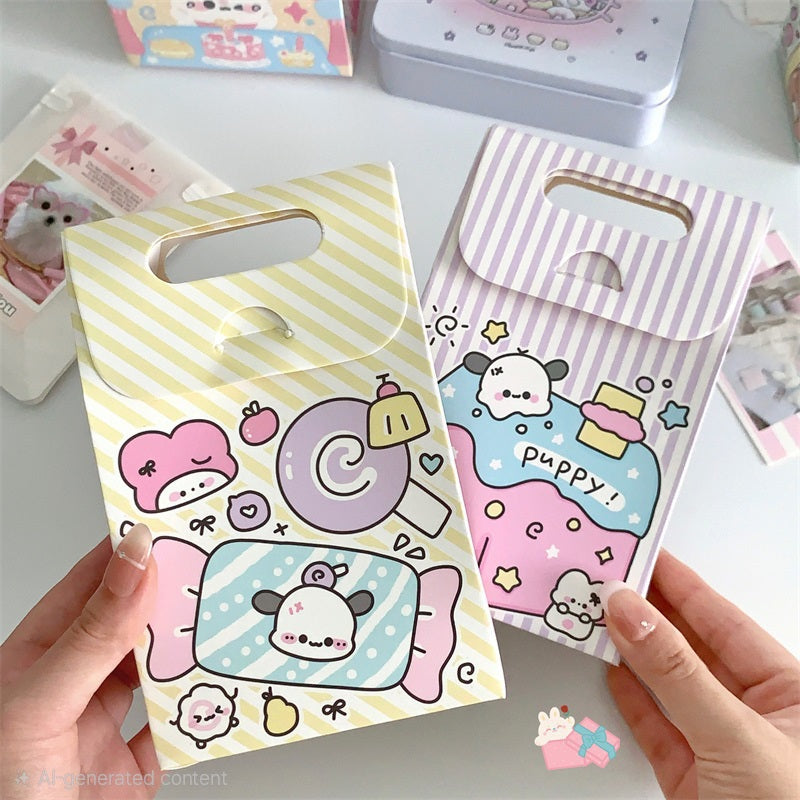 Kawaii Treat Gift Box Bag – Cute Paper Gift Packaging