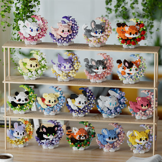 Blooming Animal Building Blocks 🐾✨