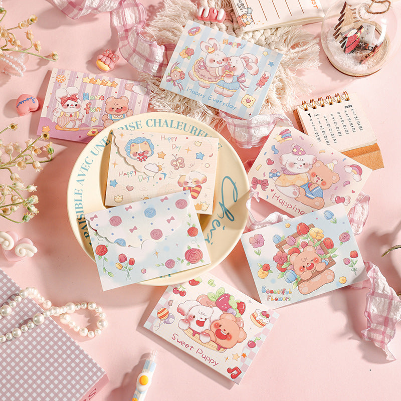 Candy Pastel Mini Message Cards Greetings