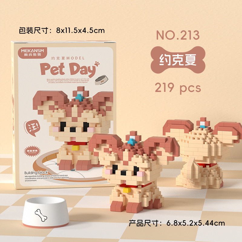 Mekansm Pet Day Dogs and Cats  Mini Building Blocks Lego Bricks