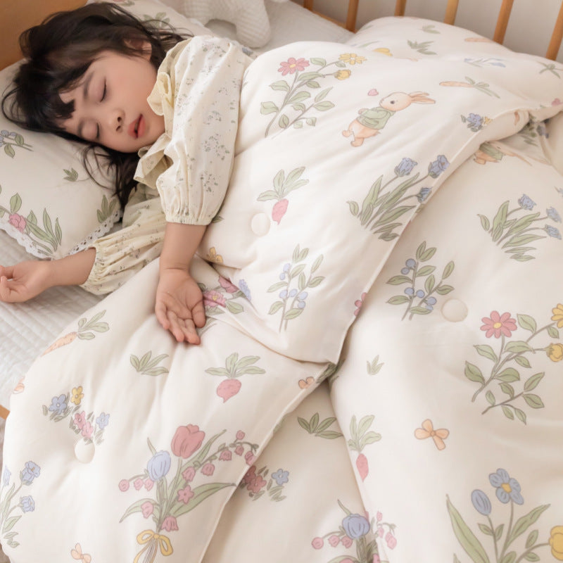 Dreamy Bunny Garden Kids / Adults Jumbo Comforter
