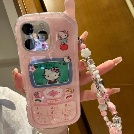 📱🎀 Retro Hello Kitty iPhone Case