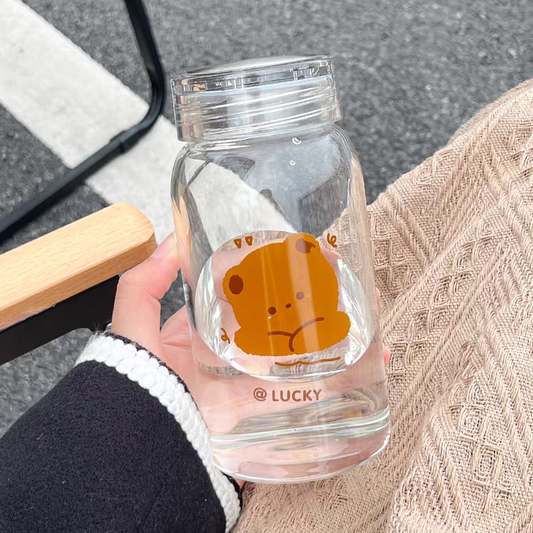 Kawaii Glass Bottle