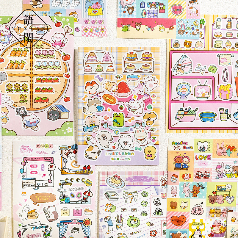 Kawaii Universe 1500 Stickers Mega Sticker Book ✨📚🎀