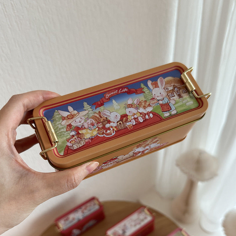 Bunny Tales Tin Storage Box 🐰🎀