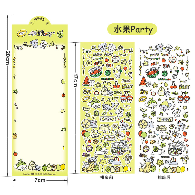 Cute New Sticker Sheet