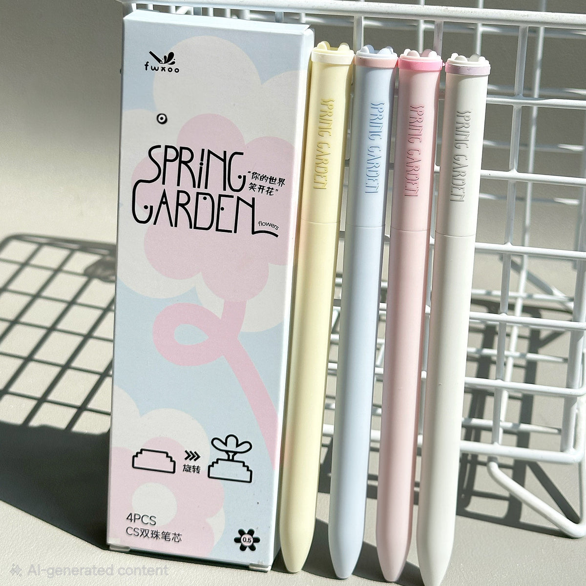 Premium Spring Garden Bloom Pens