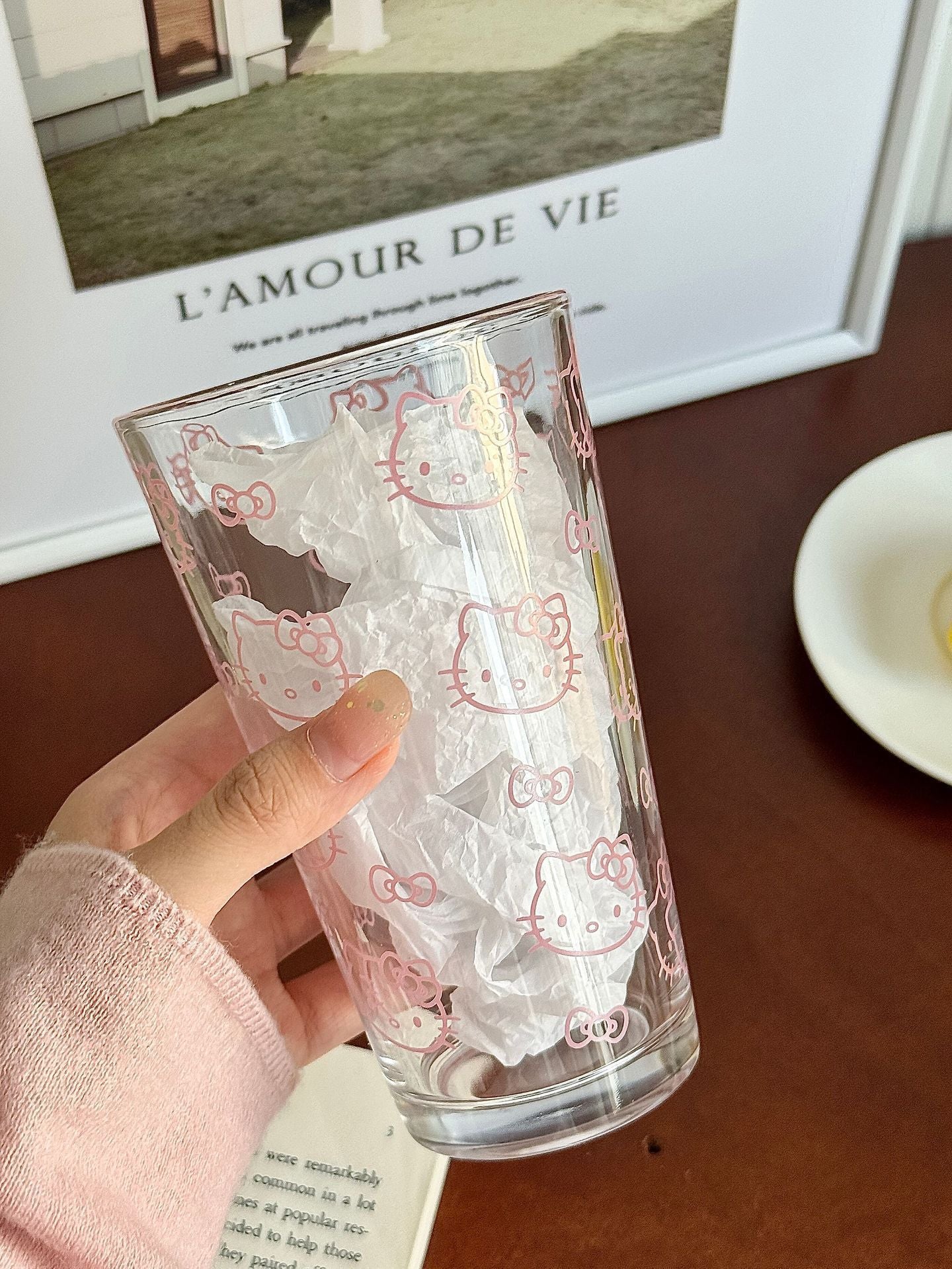 Hello Cutie Sipper Glass